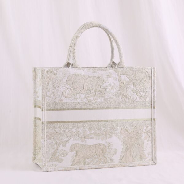 Dior Around The World Book Tote Bag - White - Image 5