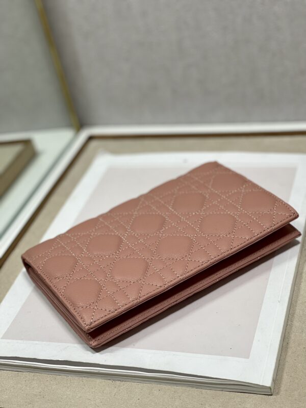 Dior Caro Wallet - Pink - Image 5