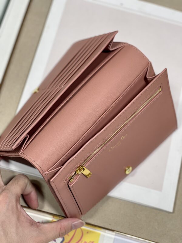 Dior Caro Wallet - Pink - Image 3