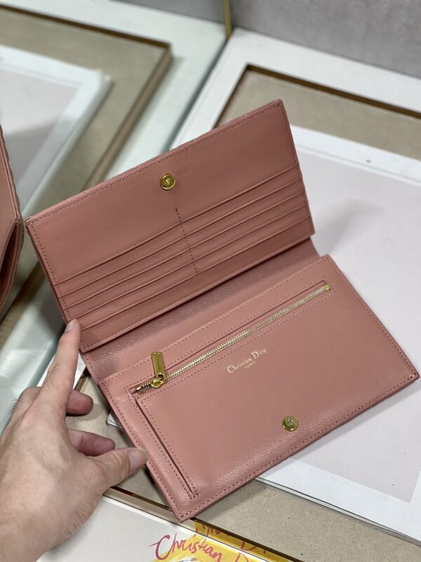 Dior Caro Wallet - Pink - Image 4