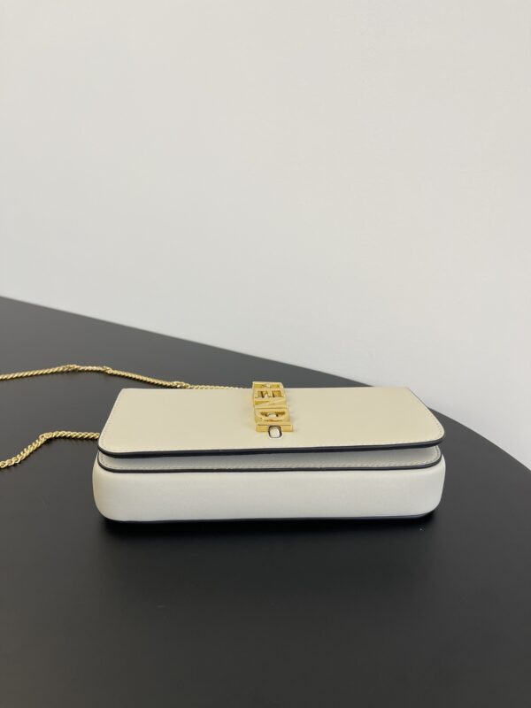 Fendi Graphy's New Chain Bag - White - Image 2