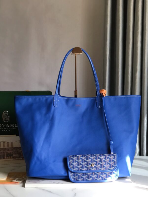 Goyard XLarge Reversible Anjou Double-Sided Tote Bag - Blue - Image 2