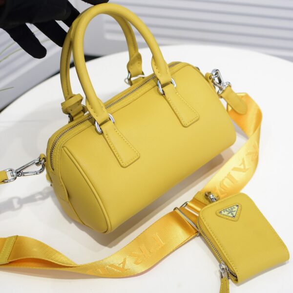 Prada Three-In-One Pillow Bag - Yellow - Image 4