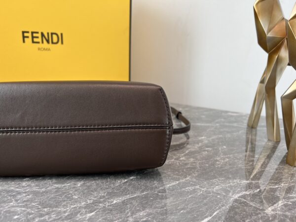 Fendi First Small Handbag – Dark Brown - Image 4