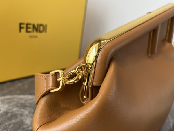 Fendi First Small Handbag – Brown - Image 5