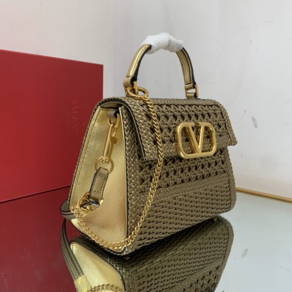 Valentino Garimpando Tote Bag - Gold - Image 3